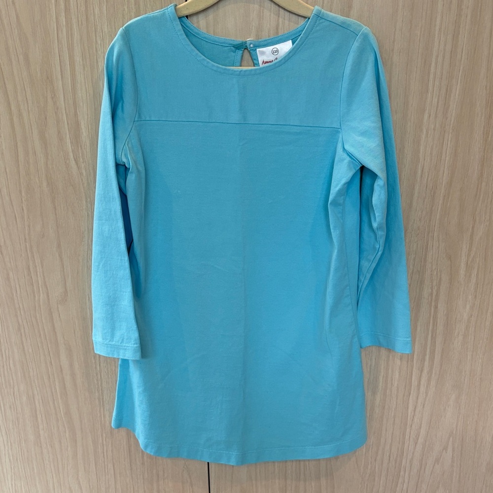Hanna Andersson Blue Long Sleeve Dress